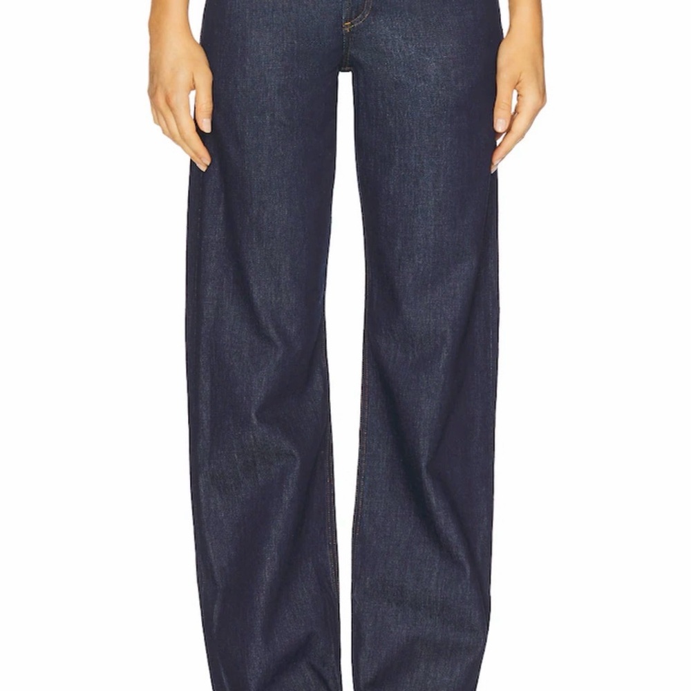 Agolde low rise loose Blue Straight Leg Jeans